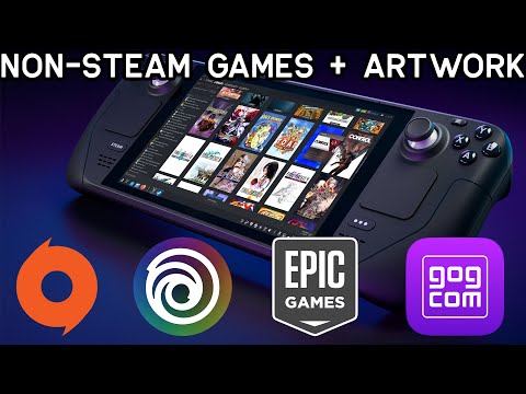 How to add non-steam games to steam deck WITH ARTWORK! | EASY (GOG/Epic/Origin/Uplay)