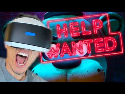 FNAF VR IS FINALLY HERE! | Five Nights at Freddy&#039;s VR: Help Wanted Gameplay (PSVR)