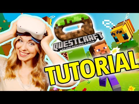 VR MINECRAFT on QUEST 2! QuestCraft installation tutorial &amp; troubleshooting