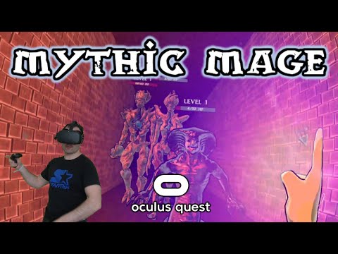 Mythic Mage Dungeon Crawler for Oculus Quest. Early access sword and sorcery game from SideQuest.