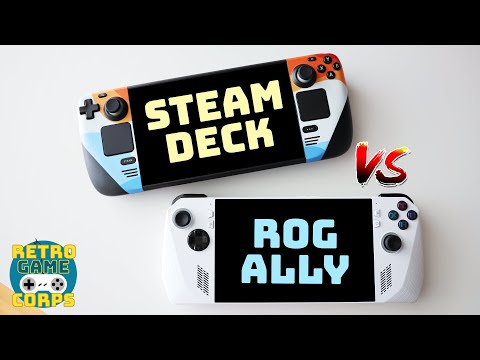 ASUS ROG Ally vs Steam Deck -- Deep Dive Comparison