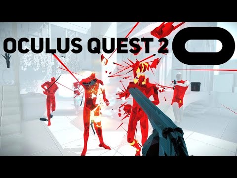 SuperHot Gameplay (Oculus Quest 2)