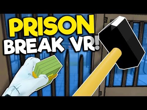 I Broke Out of Jail with a Hammer in VR! - Prison Boss Virtual Reality Gameplay