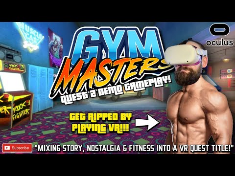 GYM MASTERS QUEST 2 Gameplay / New Story Driven VR Fitness Game for Quest // Oculus Quest VR Fitness