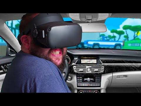 Oculus Quest Car Parking Simulator | I Didn&#039;t Ram That Parked Car...Promise