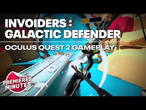Invoiders Galactic Defender - Gameplay Oculus | Meta Quest 2