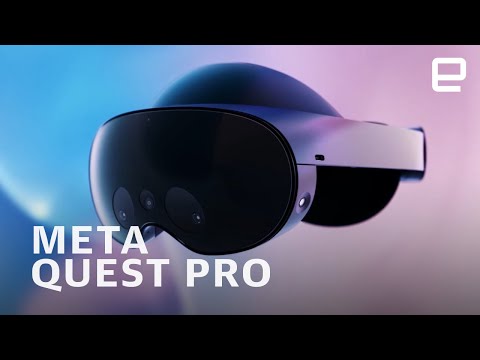 Meta&#039;s new (and very expensive) Quest Pro VR headset in under 4 minutes