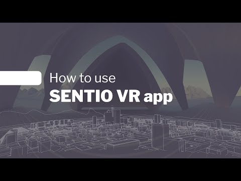 How to use SENTIO VR app