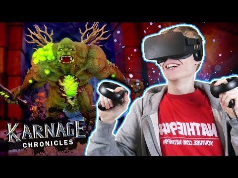 VR RPG DUNGEON CRAWLER! | Karnage Chronicles (Oculus Rift + Touch Gameplay)