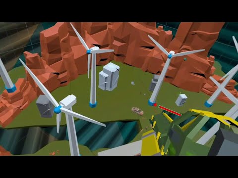 BATTLE ARENA VR gameplay.
