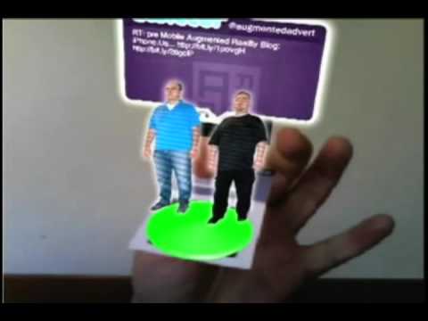 Augmented Reality Business Card Examples