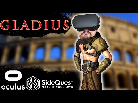 Best SideQuest Game Got Better! (Gladius - Oculus Quest)