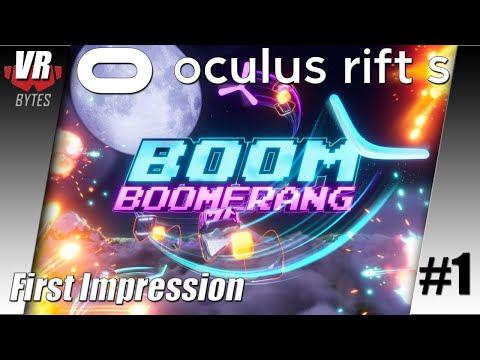 Boom Boomerang / Oculus Rift S / First Impression / STEAM / Let´s Play #1 / Deutsch / Spiele / Test