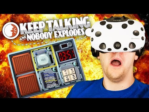 Virtual Reality Bomb Defusing! - Keep Talking and Nobody Explodes VR Gameplay - VR HTC Vive