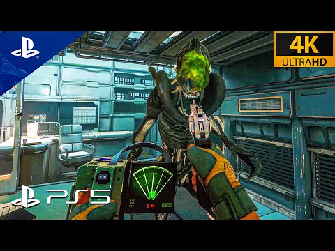 Alien: Rogue Incursion NEW 7 Minutes Exclusive Gameplay (Unreal Engine 5 4K 60FPS HDR)