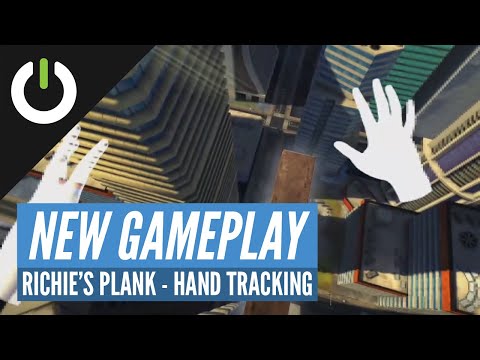 Hand Tracking in Richie&#039;s Plank Experience - Oculus Quest Beta (Toast VR)