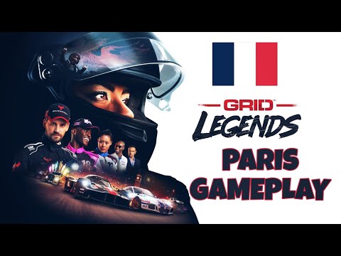 grid legends vr graphics update Paris race track gameplay
