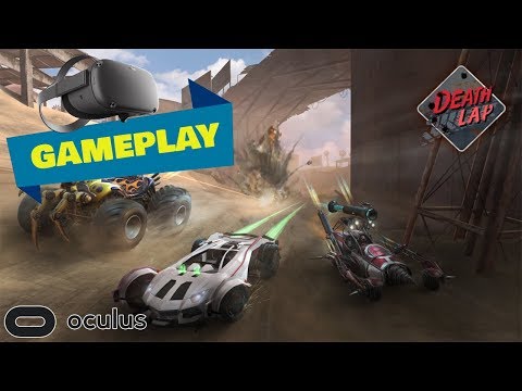 Death Lap Oculus Quest Gameplay - RACING CARNAGE!! (New Game)