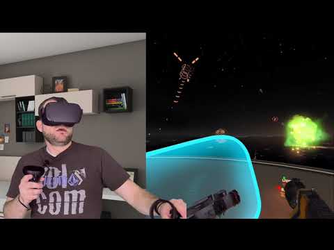 Oculus Quest: Space Pirate Trainer Gameplay