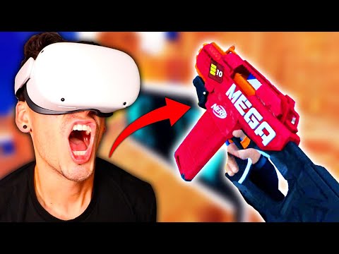 Nerf In VR Is AMAZING! (Nerf Ultimate Championship)