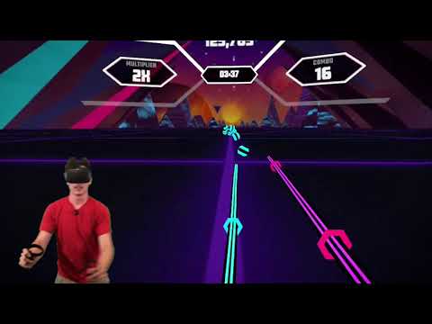 Expert+ Beat Saber Player Tries Synth Rider First Time (Synth Rider Oculus Quest)