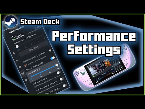 Steam Deck Performance Settings