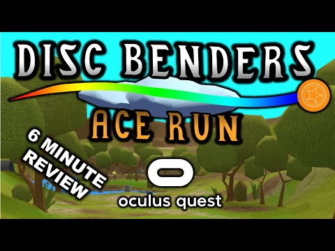 Disc Benders: Ace Run Review. VR Disc Golf for the Oculus Quest available now from SideQuest.