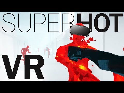 Dodging Bullets and Freezing Time! - SUPERHOT VR Gameplay - Oculus Rift VR - Virtual Reality