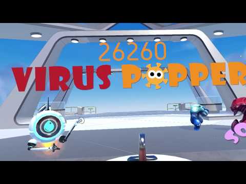 Let&#039;s Play Virus Popper VR + Initial Impressions Review - Free Game on Steam