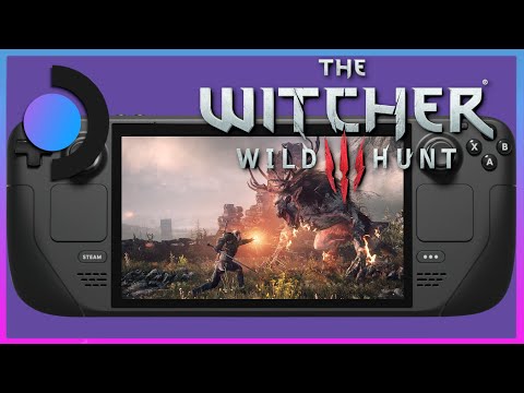 Steam Deck Gameplay - The Witcher 3: Wild Hunt - 60 FPS