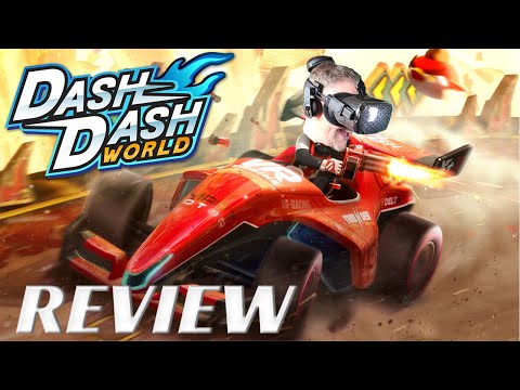 Dash Dash World Review: Is this Mario Kart for VR?? | HD Gameplay