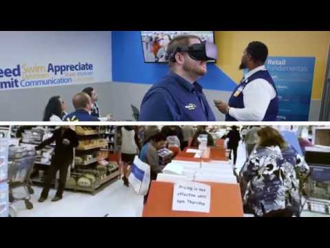 Walmart Virtual Reality in Academies