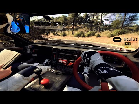 DiRT Rally 2.0 in VR is So Immersive! | Oculus Quest 2 | Ford RS200