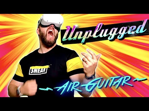 Real Air Guitar with Hand Tracking! Unplugged VR on Oculus Quest 2 - Early Access Preview