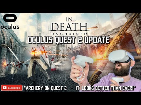 IN DEATH UNCHAINED QUEST 2 Gameplay // VR archery feels SO GOOD // In Death Unchained Quest 2 Update