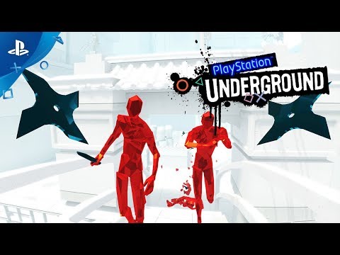 Superhot VR Gameplay - PlayStation Underground | PS4