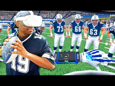 PLAYING QB FOR THE DALLAS COWBOYS! NFL Pro Era VR Gameplay