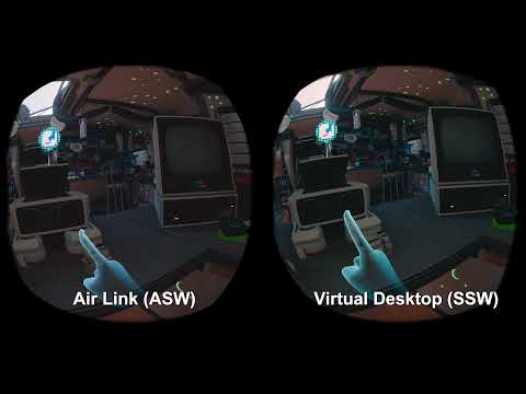 Air Link (ASW) vs Virtual Desktop (SSW)