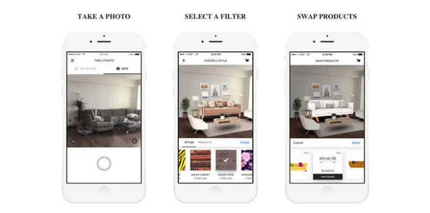 Hutch Augmented reality home apps