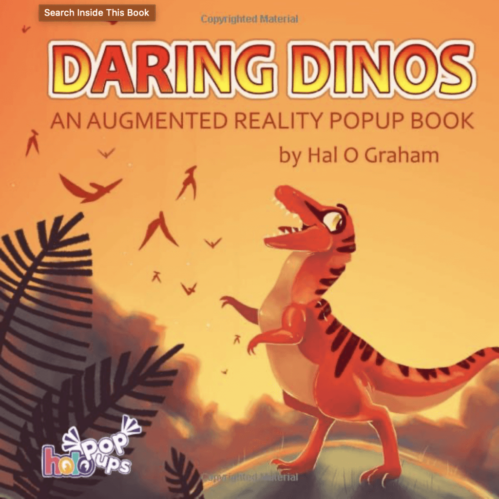 daring dinos ar book