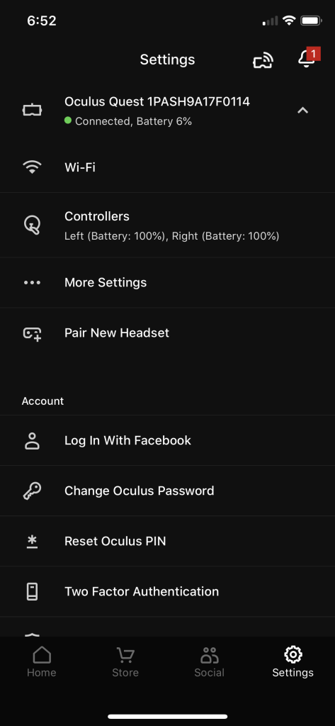 oculus app not updating