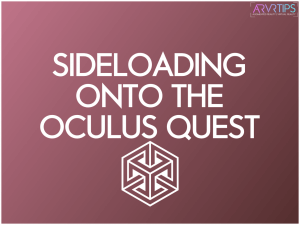 sideload onto the oculus quest
