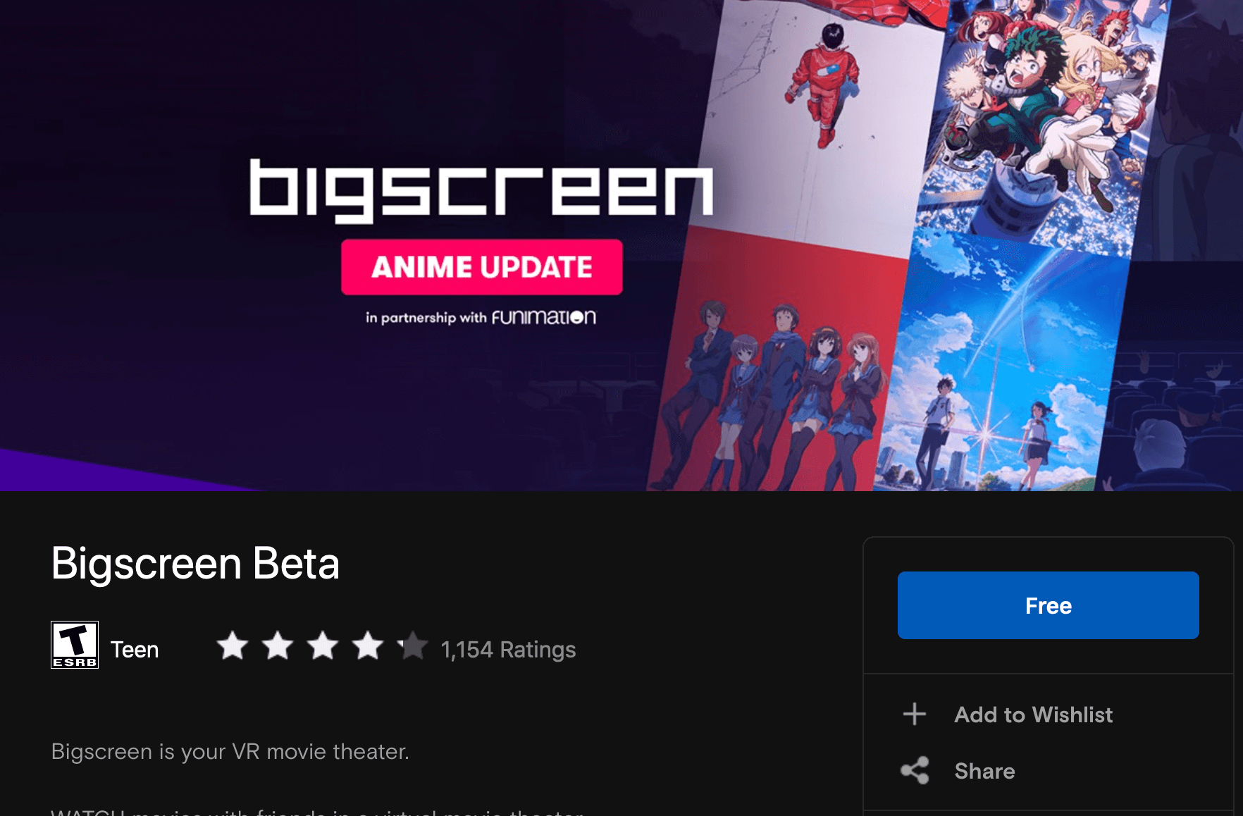 02 - bigscreen vr in oculus store