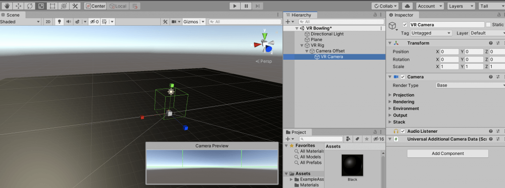 unity one camera on top of another