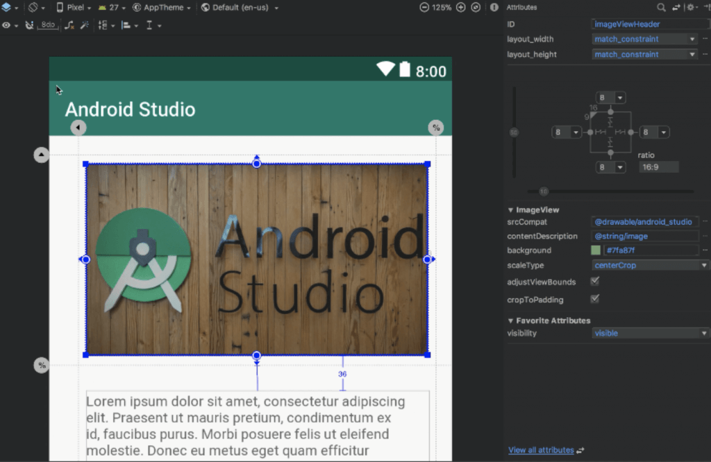 what kind of images can i use android studio