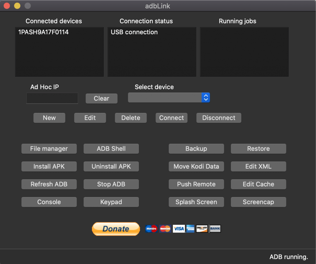 adblink fails on android h96 pro box