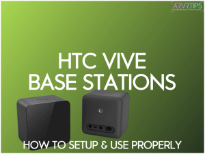 htc vive base stations
