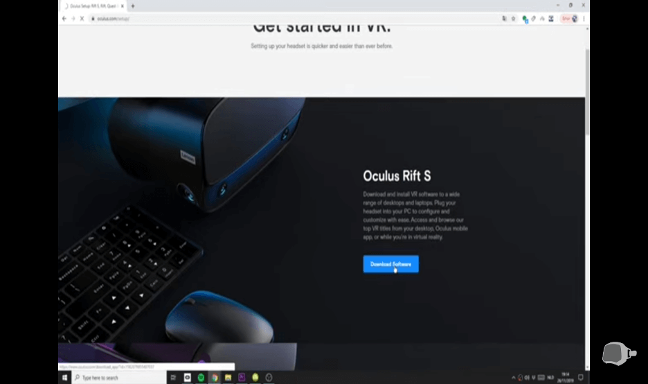 oculus link home