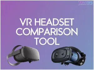 Rang Duplikere billet VR Headset Comparison Tool - AR/VR Tips
