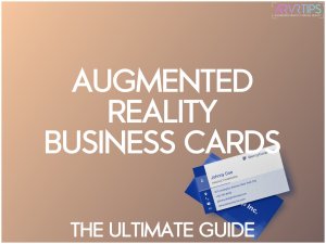 augmented reality business cafds